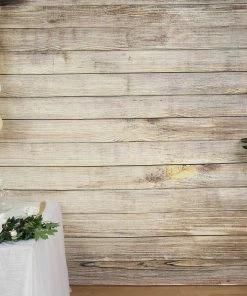 HIER_3110 8ftx8ft Natural Vintage Wood Panels Print Vinyl Photography Backdrop Vinyl Photography Backdrops