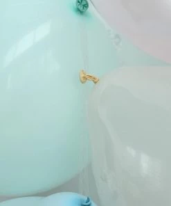 HIER_3230 16ft Balloon Garland Strip Decorating Kit DBL Sided Glue Dots & Ribbon