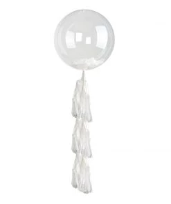 HIER_3240 Big Event Backdrops & Décor 10 Pack | 16" Clear Fully Transparent PVC Helium/Air Bubble Balloons 19 HIER_3240 Big Event Backdrops & Décor 10 Pack | 16
