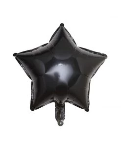 HIER_3213 Big Event Backdrops & Décor 2 Pack | 16" 4D Shiny Black Star Mylar Foil Helium Or Air Balloons 33 HIER_3213 Big Event Backdrops & Décor 2 Pack | 16