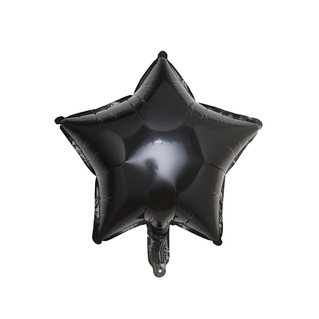 HIER_3213 Big Event Backdrops & Décor 2 Pack | 16" 4D Shiny Black Star Mylar Foil Helium Or Air Balloons 17 HIER_3213 Big Event Backdrops & Décor 2 Pack | 16" 4D Shiny Black Star Mylar Foil Helium Or Air Balloons