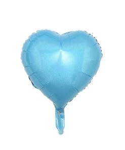 HIER_3200 Big Event Backdrops & Décor 2 Pack | 15" 4D Metallic Blue Heart Mylar Foil Helium Or Air Balloons 22 HIER_3200 Big Event Backdrops & Décor 2 Pack | 15