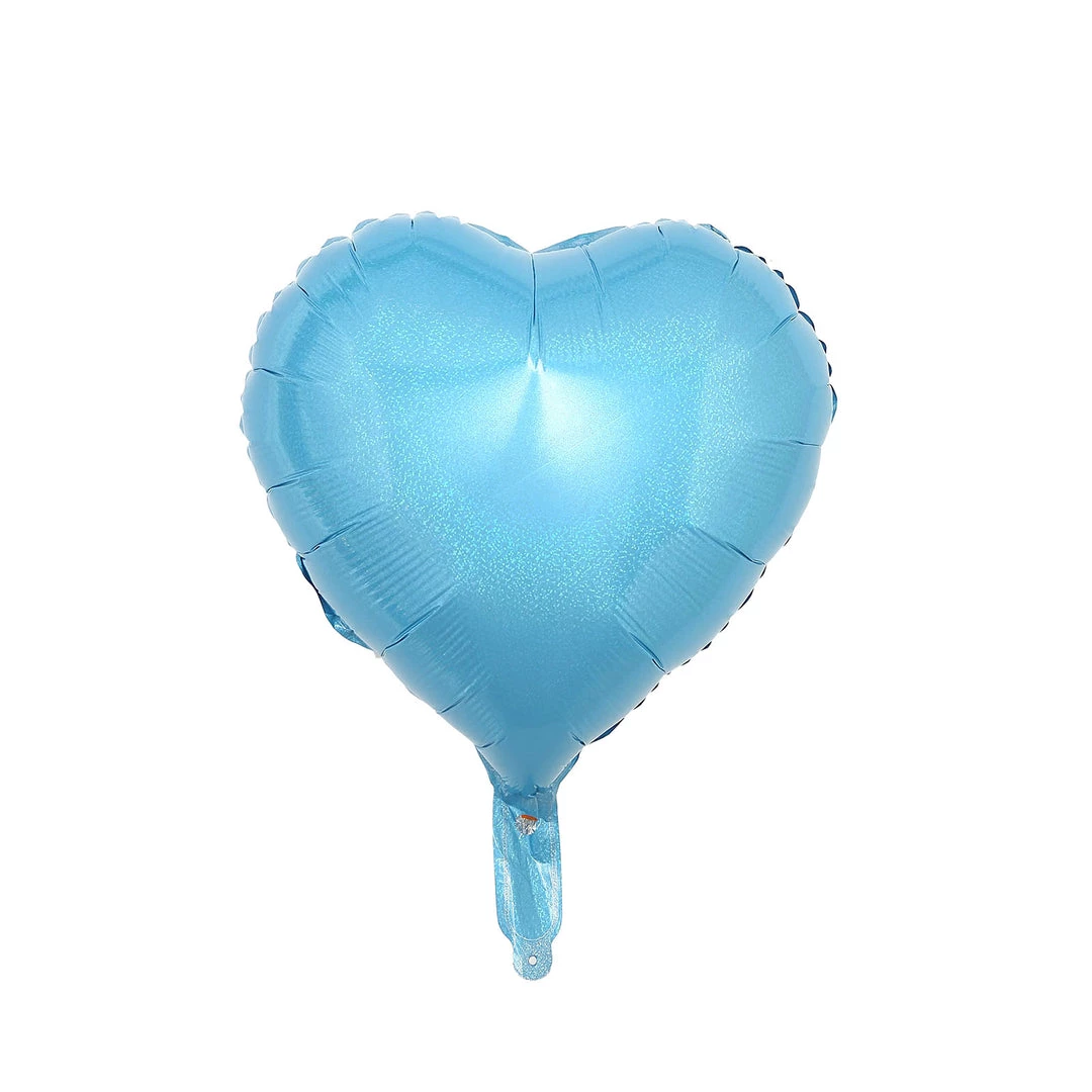 HIER_3200 Big Event Backdrops & Décor 2 Pack | 15" 4D Metallic Blue Heart Mylar Foil Helium Or Air Balloons 11 HIER_3200 Big Event Backdrops & Décor 2 Pack | 15" 4D Metallic Blue Heart Mylar Foil Helium Or Air Balloons