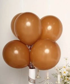 HIER_3220 25 Pack | 12" Matte Pastel Caramel Helium Or Air Latex Party Balloons Tabletop Decor 19 HIER_3220 25 Pack | 12