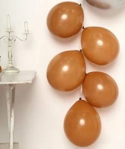 HIER_3220 25 Pack | 12" Matte Pastel Caramel Helium Or Air Latex Party Balloons Tabletop Decor 20 HIER_3220 25 Pack | 12