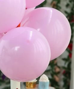 HIER_3220 Big Event Backdrops & Décor 25 Pack | 12" Matte Pastel Lavender Helium Or Air Latex Party Balloons