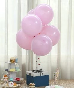 HIER_3220 Big Event Backdrops & Décor 25 Pack | 12" Matte Pastel Lavender Helium Or Air Latex Party Balloons