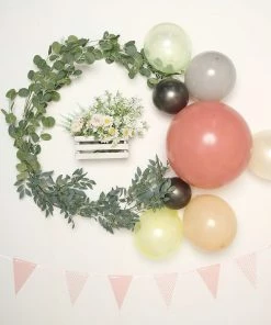 HIER_3220 10 Pack | 18" Matte Pastel Dusty Rose Helium/Air Latex Party Balloons Tabletop Decor 22 HIER_3220 10 Pack | 18