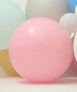 HIER_3220 2 Pack | 32" Large Matte Pastel Blush Helium Or Air Latex Balloons