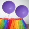 HIER_3220 Big Event Backdrops & Décor 2 Pack | 32" Large Matte Purple Helium Or Air Premium Latex Balloons