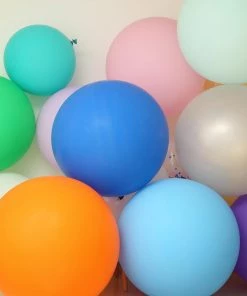 HIER_3220 2 Pack | 32" Large Balloons Helium Or Air Latex Balloons Royal Blue 24 HIER_3220 2 Pack | 32