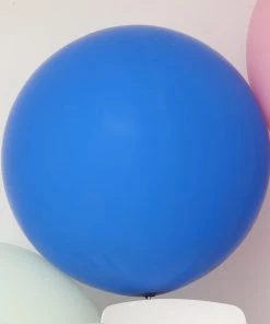 HIER_3220 2 Pack | 32" Large Balloons Helium Or Air Latex Balloons Royal Blue 29 HIER_3220 2 Pack | 32