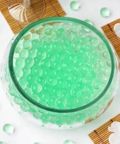 HIER_4830 10g | Large Apple Green Nontoxic Jelly Ball Water Bead Vase Fillers - Clearance SALE
