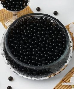 HIER_4830 10g | Large Black Nontoxic Jelly Ball Water Bead Vase Fillers