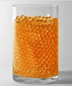 Tableclothsfactory 200-250 Pcs | Small Orange Nontoxic Jelly Ball Water Bead Vase Filler Chargers & Centerpieces 21 Tableclothsfactory 200-250 Pcs | Small Orange Nontoxic Jelly Ball Water Bead Vase Filler Chargers & Centerpieces