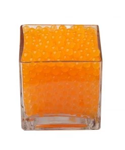 Tableclothsfactory 200-250 Pcs | Small Orange Nontoxic Jelly Ball Water Bead Vase Filler Chargers & Centerpieces 15 Tableclothsfactory 200-250 Pcs | Small Orange Nontoxic Jelly Ball Water Bead Vase Filler Chargers & Centerpieces