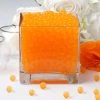 Tableclothsfactory 200-250 Pcs | Small Orange Nontoxic Jelly Ball Water Bead Vase Filler Chargers & Centerpieces