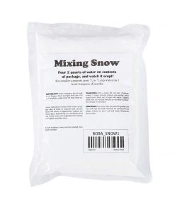 HIER_5170 12 Oz | Instant White Fluffy Snow Powder Mix, 1 Gallon Of Snow Per Bag