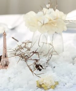 HIER_5170 12 Oz | Instant White Fluffy Snow Powder Mix, 1 Gallon Of Snow Per Bag