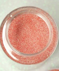 HIER_5110 1 Lb Bottle | Nontoxic Coral DIY Arts & Crafts Extra Fine Glitter Chargers & Centerpieces