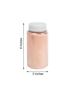 HIER_5110 1 Lb Bottle | Nontoxic Blush DIY Arts & Crafts Extra Fine Glitter