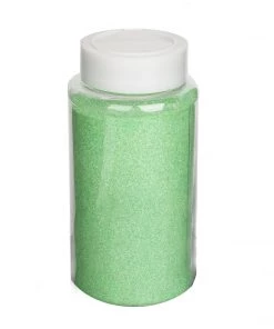 HIER_5110 1 Lb Bottle | Nontoxic Apple Green DIY Arts & Crafts Extra Fine Glitter Chargers & Centerpieces