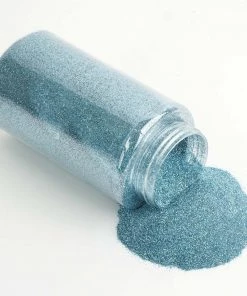 HIER_5110 1 Lb Bottle | Nontoxic Light Blue DIY Arts & Crafts Extra Fine Glitter Chargers & Centerpieces