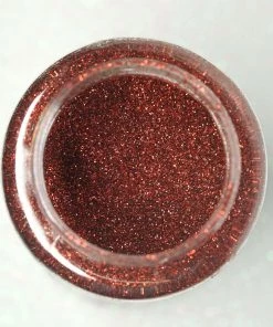 HIER_5110 1 Lb Bottle | Nontoxic Burgundy DIY Arts & Crafts Extra Fine Glitter Chargers & Centerpieces