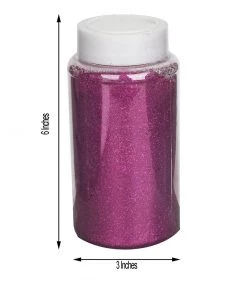 HIER_5110 Chargers & Centerpieces 1 Lb Bottle | Nontoxic Fuchsia DIY Arts & Crafts Extra Fine Glitter 21 HIER_5110 Chargers & Centerpieces 1 Lb Bottle | Nontoxic Fuchsia DIY Arts & Crafts Extra Fine Glitter