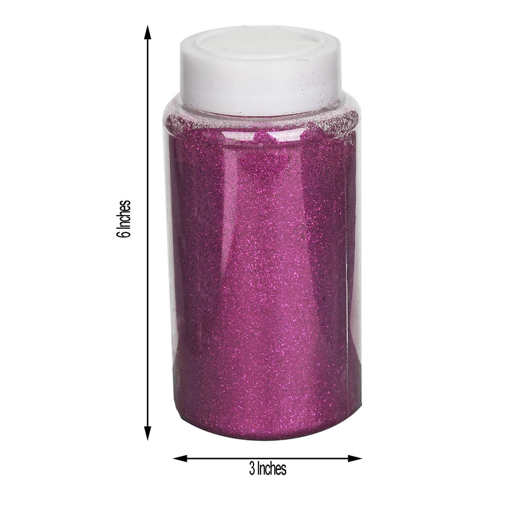 HIER_5110 Chargers & Centerpieces 1 Lb Bottle | Nontoxic Fuchsia DIY Arts & Crafts Extra Fine Glitter 3 HIER_5110 Chargers & Centerpieces 1 Lb Bottle | Nontoxic Fuchsia DIY Arts & Crafts Extra Fine Glitter