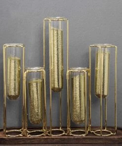 HIER_5110 1 Lb Bottle | Nontoxic Gold DIY Arts & Crafts Extra Fine Glitter