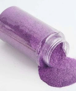 HIER_5110 1 Lb Bottle | Nontoxic Lavender DIY Arts & Crafts Extra Fine Glitter