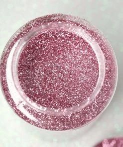 HIER_5110 1 Lb Bottle | Nontoxic Dusty Rose DIY Arts & Crafts Extra Fine Glitter Chargers & Centerpieces