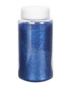 HIER_5110 Chargers & Centerpieces 1 Lb Bottle | Nontoxic Royal Blue DIY Arts & Crafts Extra Fine Glitter