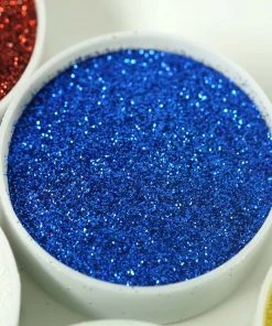 HIER_5110 Chargers & Centerpieces 1 Lb Bottle | Nontoxic Royal Blue DIY Arts & Crafts Extra Fine Glitter