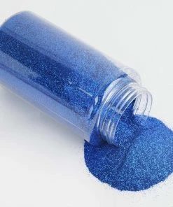 HIER_5110 Chargers & Centerpieces 1 Lb Bottle | Nontoxic Royal Blue DIY Arts & Crafts Extra Fine Glitter