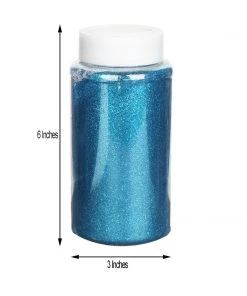 HIER_5110 Chargers & Centerpieces 1 Lb Bottle | Nontoxic Turquoise DIY Arts & Crafts Extra Fine Glitter 21 HIER_5110 Chargers & Centerpieces 1 Lb Bottle | Nontoxic Turquoise DIY Arts & Crafts Extra Fine Glitter