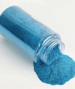 HIER_5110 Chargers & Centerpieces 1 Lb Bottle | Nontoxic Turquoise DIY Arts & Crafts Extra Fine Glitter