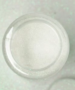 HIER_5110 1 Lb Bottle | Nontoxic White DIY Arts & Crafts Extra Fine Glitter