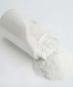 HIER_5110 1 Lb Bottle | Nontoxic White DIY Arts & Crafts Extra Fine Glitter