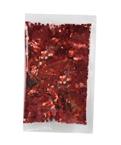HIER_5170 Chargers & Centerpieces 50g Bag | Metallic Burgundy DIY Arts & Crafts Chunky Confetti Glitter