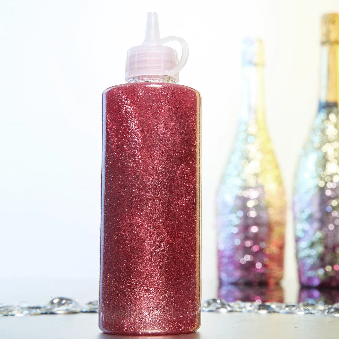 HIER_5170 4 Oz | Metallic Rose Gold Art & Craft Glitter Glue, DIY Sensory Bottle Chargers & Centerpieces 6 HIER_5170 4 Oz | Metallic Rose Gold Art & Craft Glitter Glue, DIY Sensory Bottle Chargers & Centerpieces