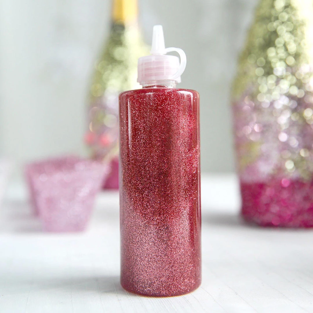 HIER_5170 4 Oz | Metallic Rose Gold Art & Craft Glitter Glue, DIY Sensory Bottle Chargers & Centerpieces 7 HIER_5170 4 Oz | Metallic Rose Gold Art & Craft Glitter Glue, DIY Sensory Bottle Chargers & Centerpieces