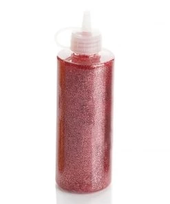 HIER_5170 4 Oz | Metallic Rose Gold Art & Craft Glitter Glue, DIY Sensory Bottle Chargers & Centerpieces