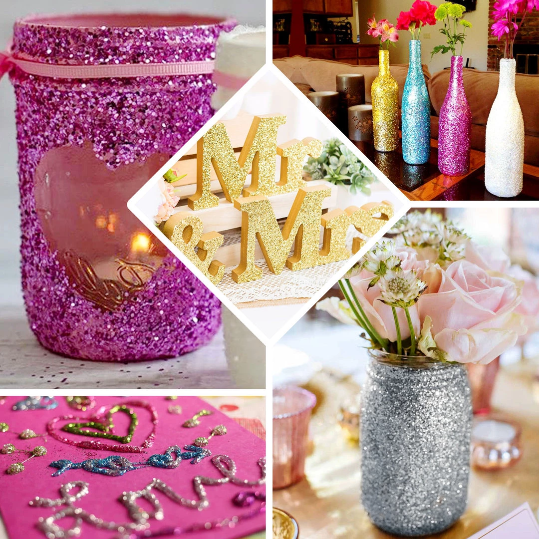 HIER_5170 4 Oz | Metallic Pink Arts & Crafts Glitter Glue, DIY Sensory Bottle Chargers & Centerpieces 5 HIER_5170 4 Oz | Metallic Pink Arts & Crafts Glitter Glue, DIY Sensory Bottle Chargers & Centerpieces