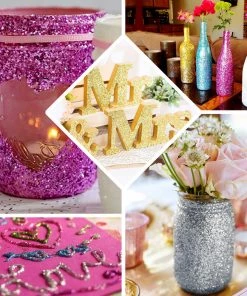 HIER_5170 Chargers & Centerpieces 4 Oz | Metallic Turquoise Art & Craft Glitter Glue, DIY Sensory Bottle 19 HIER_5170 Chargers & Centerpieces 4 Oz | Metallic Turquoise Art & Craft Glitter Glue, DIY Sensory Bottle