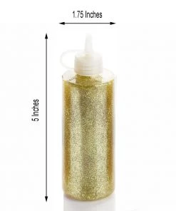 HIER_5170 4 Oz | Metallic Gold Arts & Crafts Glitter Glue, DIY Sensory Bottle Chargers & Centerpieces 17 HIER_5170 4 Oz | Metallic Gold Arts & Crafts Glitter Glue, DIY Sensory Bottle Chargers & Centerpieces