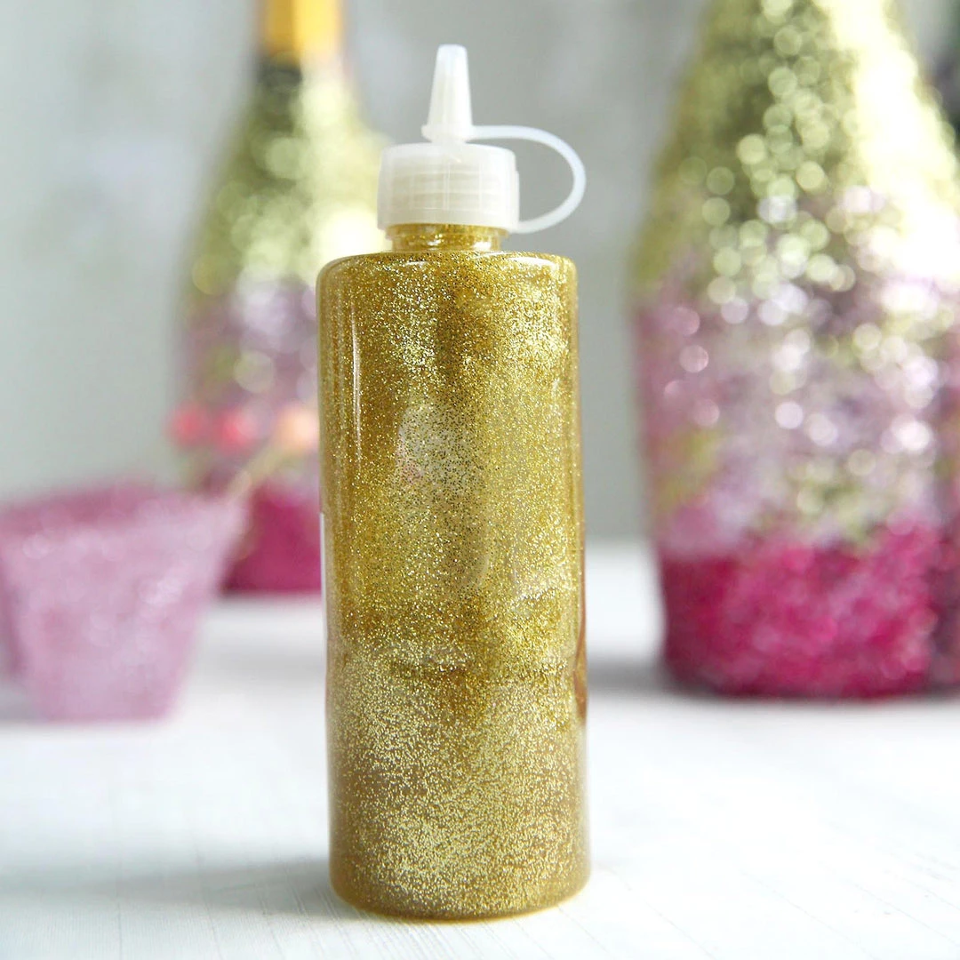 HIER_5170 4 Oz | Metallic Gold Arts & Crafts Glitter Glue, DIY Sensory Bottle Chargers & Centerpieces 7 HIER_5170 4 Oz | Metallic Gold Arts & Crafts Glitter Glue, DIY Sensory Bottle Chargers & Centerpieces