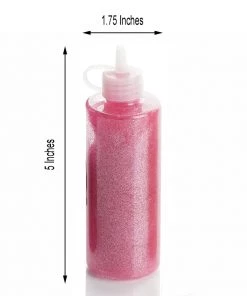 HIER_5170 4 Oz | Metallic Pink Arts & Crafts Glitter Glue, DIY Sensory Bottle Chargers & Centerpieces 17 HIER_5170 4 Oz | Metallic Pink Arts & Crafts Glitter Glue, DIY Sensory Bottle Chargers & Centerpieces
