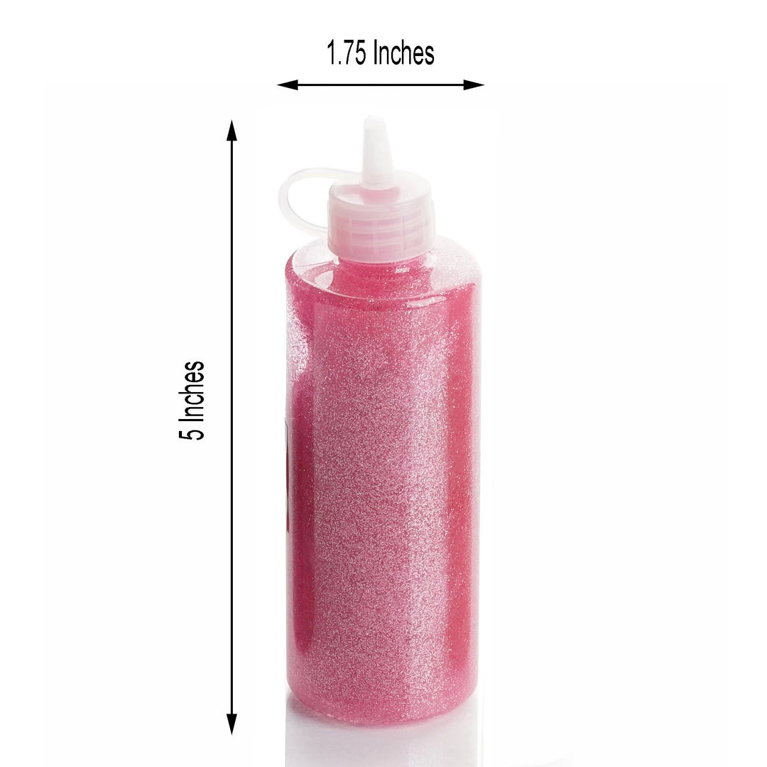 HIER_5170 4 Oz | Metallic Pink Arts & Crafts Glitter Glue, DIY Sensory Bottle Chargers & Centerpieces 3 HIER_5170 4 Oz | Metallic Pink Arts & Crafts Glitter Glue, DIY Sensory Bottle Chargers & Centerpieces